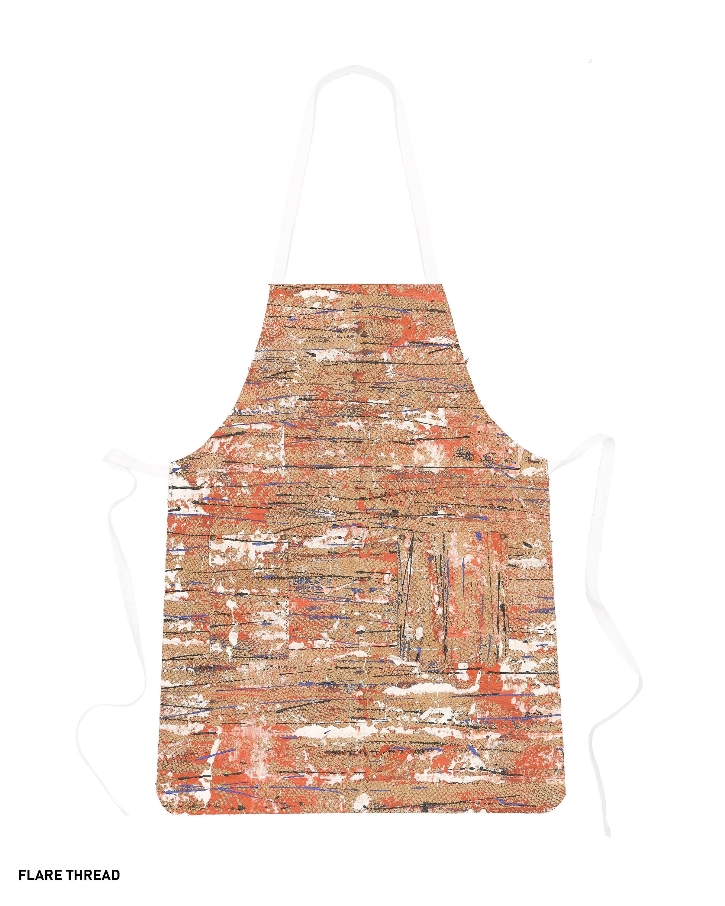 Hand-Painted Leather Apron – Premium Quality, Unique Gift for Men & Women