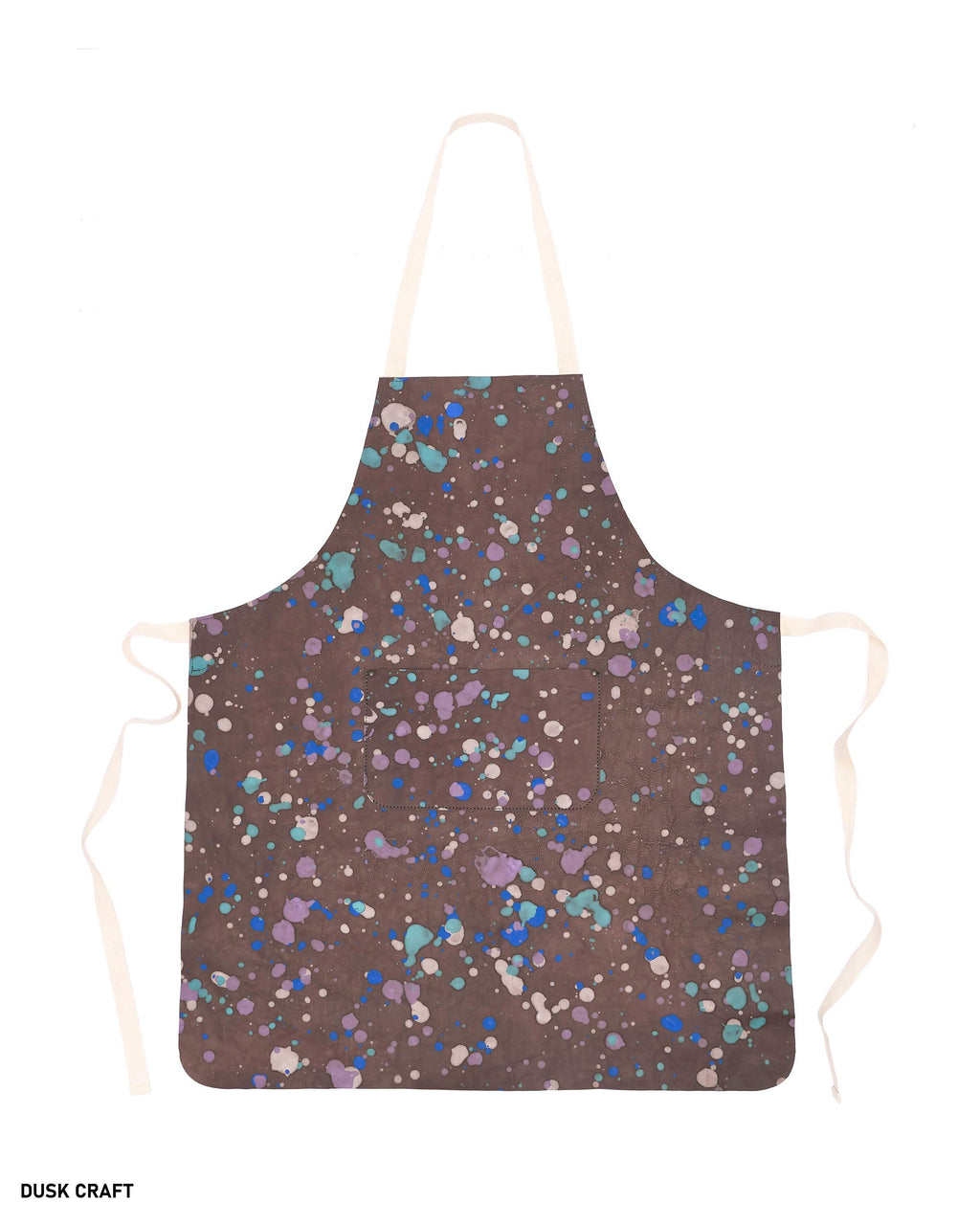 Luxury Leather Apron – Hand-Painted Customizable, Ideal for Artists, Woodworkers & Tattooists