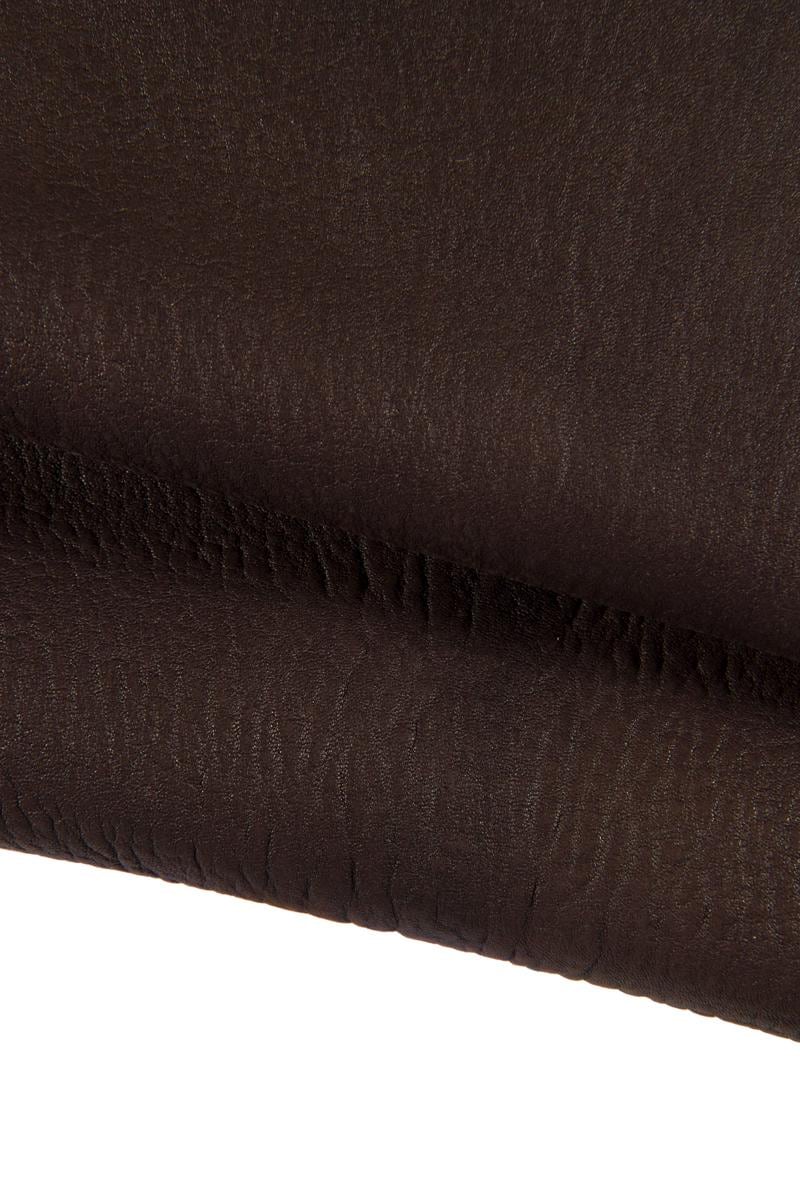 BROWN sporty leather skin, soft SILKY lambskin, semi glossy sheepskin 0.8 - 2.0 mm B16783-VT La Garzarara