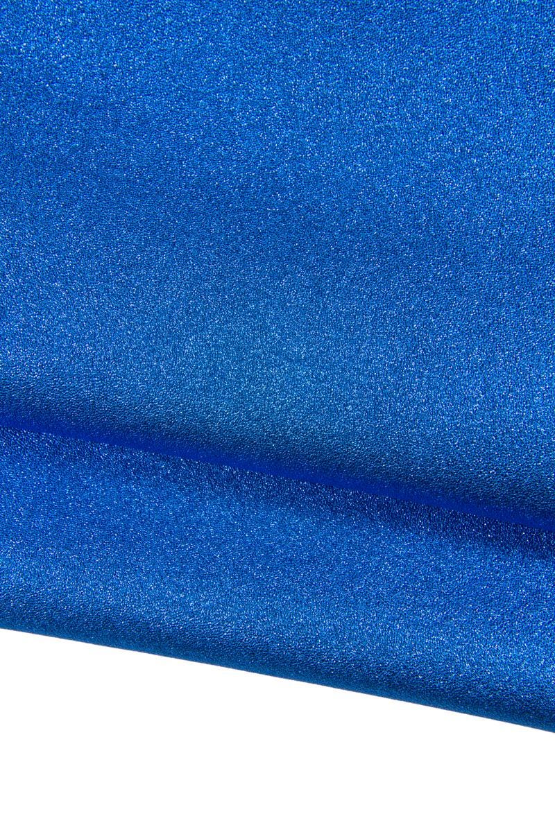 Blue Leather Hides Set, Coordinated Color Palette, Metallic, Smooth and Color Coordinated skins B16982-MT La Garzarara