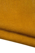 Soft vintage grain calf cognac leather hide, tobacco vintage cowhide, Distressed aged textured leather 1.5–1.7 mm B16983-VT La Garzarara