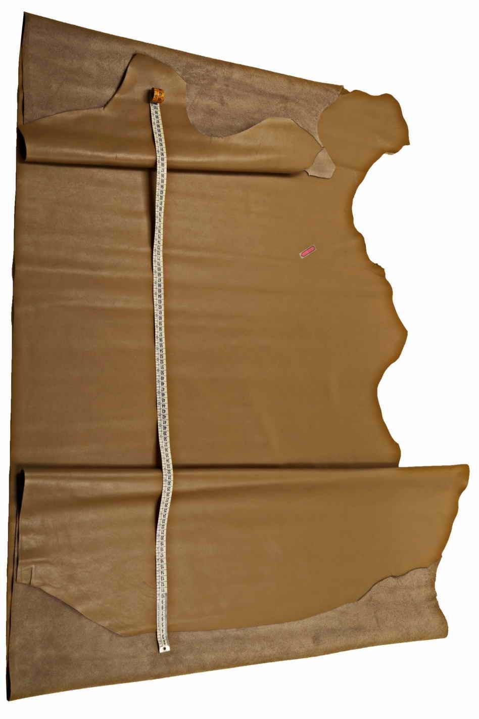 Camel tan calfskin leather hide skin, smooth full grain cow leather for bags handbags wallets B17577-TU La Gararara