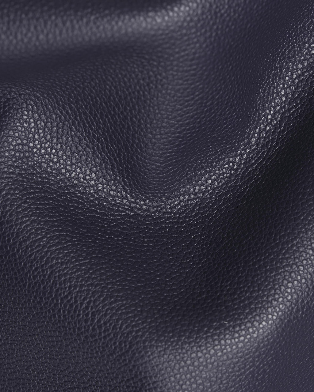 Blue GRAINY leather hide, tiny pebble grain printed cowhide, royal blue semi glossy soft calfskin, 1.4 - 1.6 mm B17240-TU La Garzarara