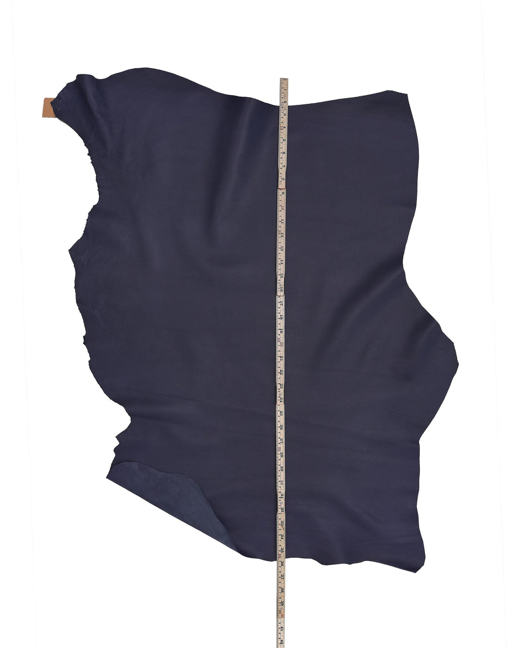 Blue Smooth Lambskin Leather, Suplle Garment Hide Blue INDIGO , premium NAPPA leather skin for clothing B17595-TU La Garzarara