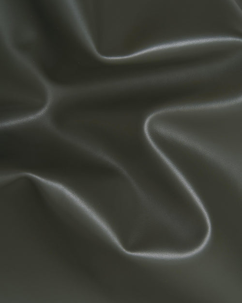 Army green leather hide, glossy full grain cowhide leather, with medium softness, premium cow for bags B17236-TU LaGarzarara