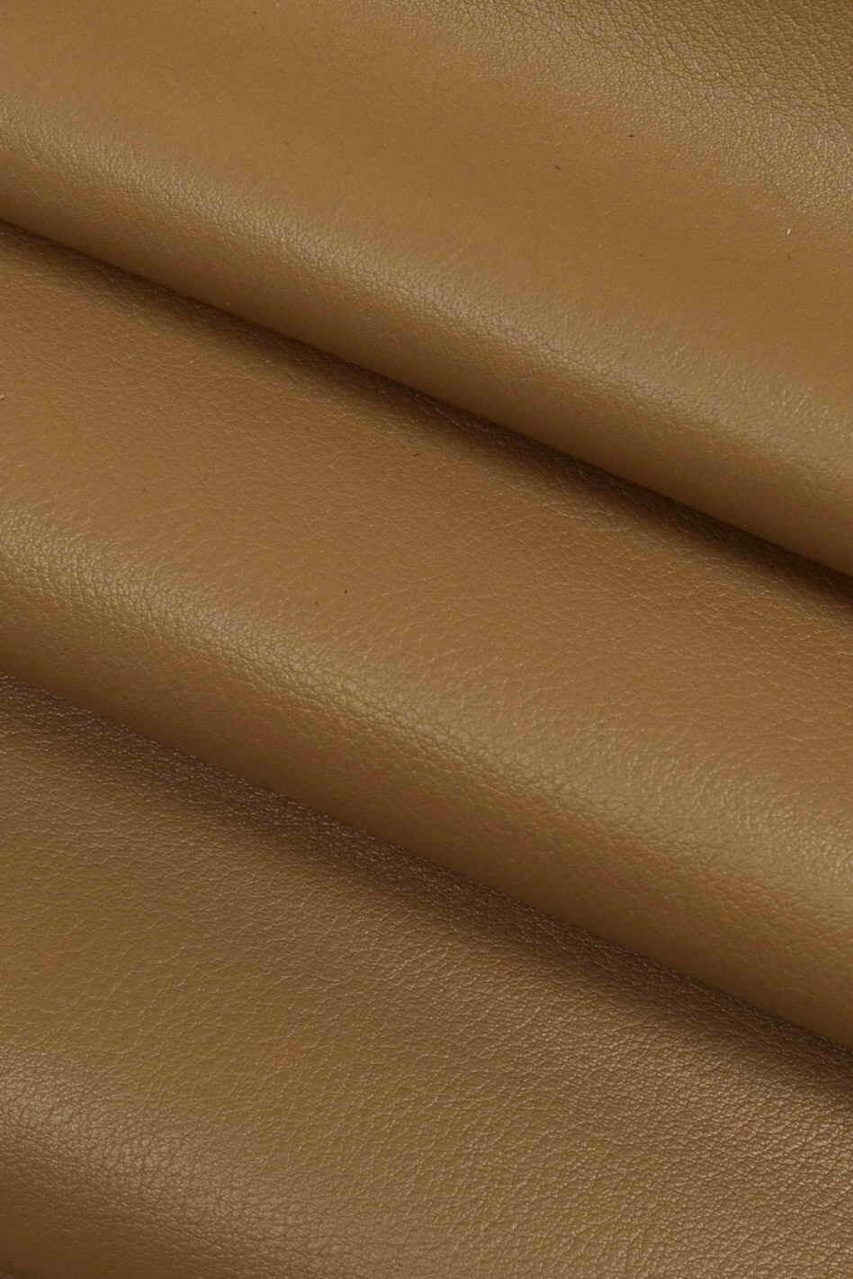 Camel tan calfskin leather hide skin, smooth full grain cow leather for bags handbags wallets B17577-TU La Gararara