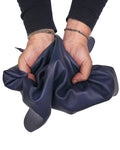 Blue Smooth Lambskin Leather, Suplle Garment Hide Blue INDIGO , premium NAPPA leather skin for clothing B17595-TU La Garzarara