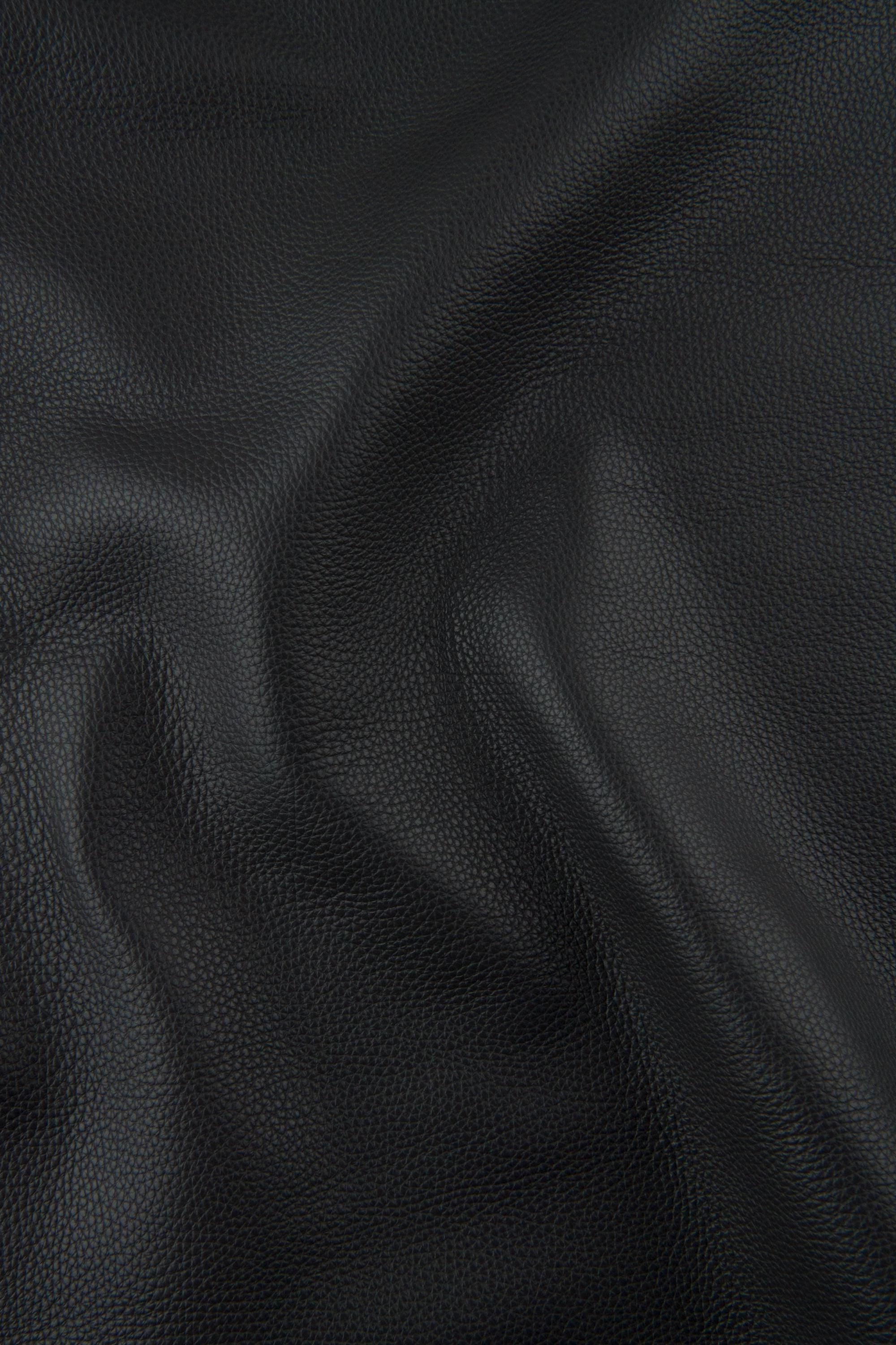 Soft dark grey pebbled cowhide leather SKIN hide, semi glossy embossed calf leather 1.5–1.6 mm for bags, B17252-TU La Garzarara