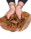 Tan sheepskin NAPPA leather, brown lambskin, smooth silky hide, ideal for bags and leather accessories 1.1 - 1.2 mm B17597-TU La Garzarara