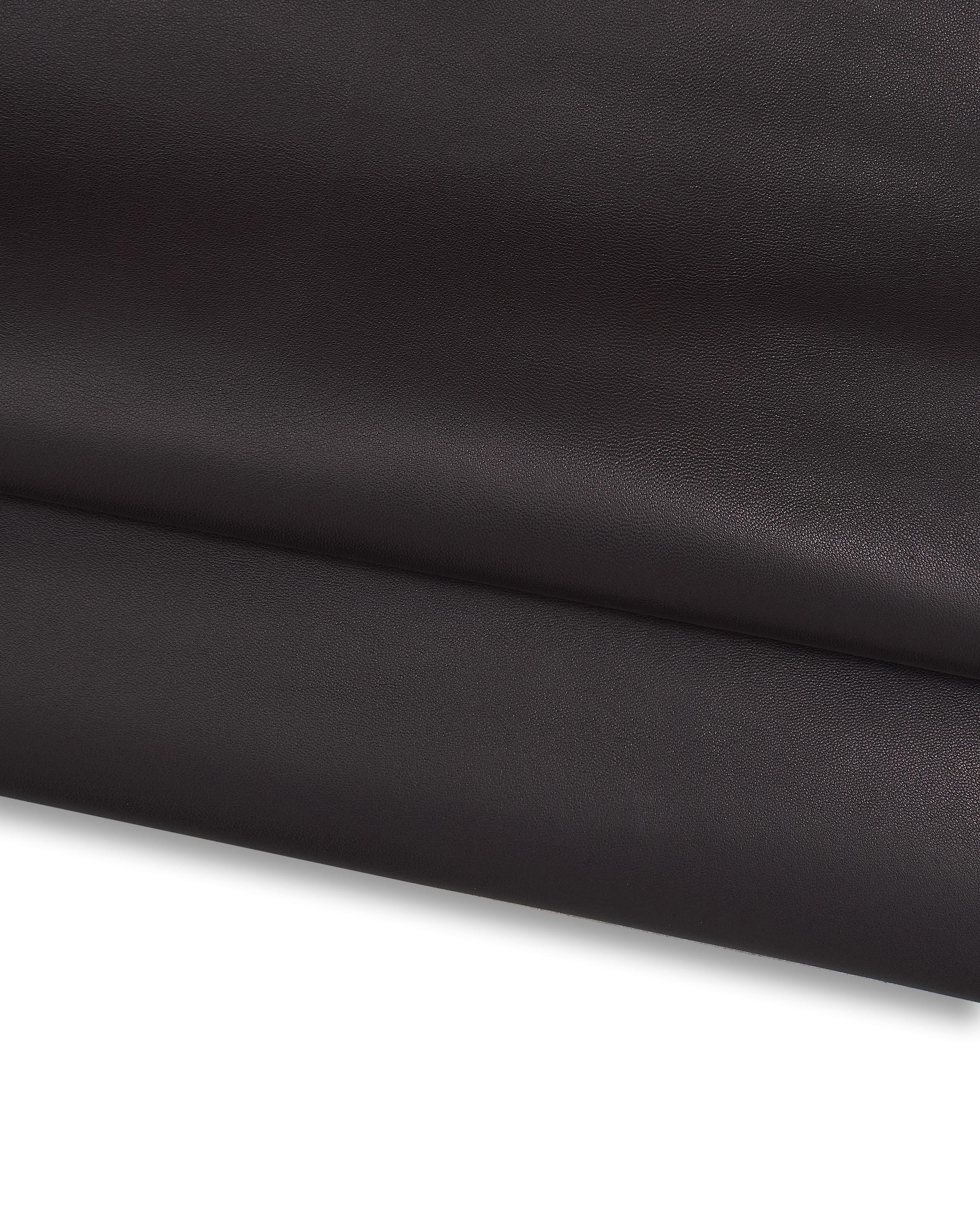 Dark brown NAPPA leather skin for garments, super soft lambskin, smooth sheepskin 0.7 - 0.9 mm B17592-TU La Garzarara