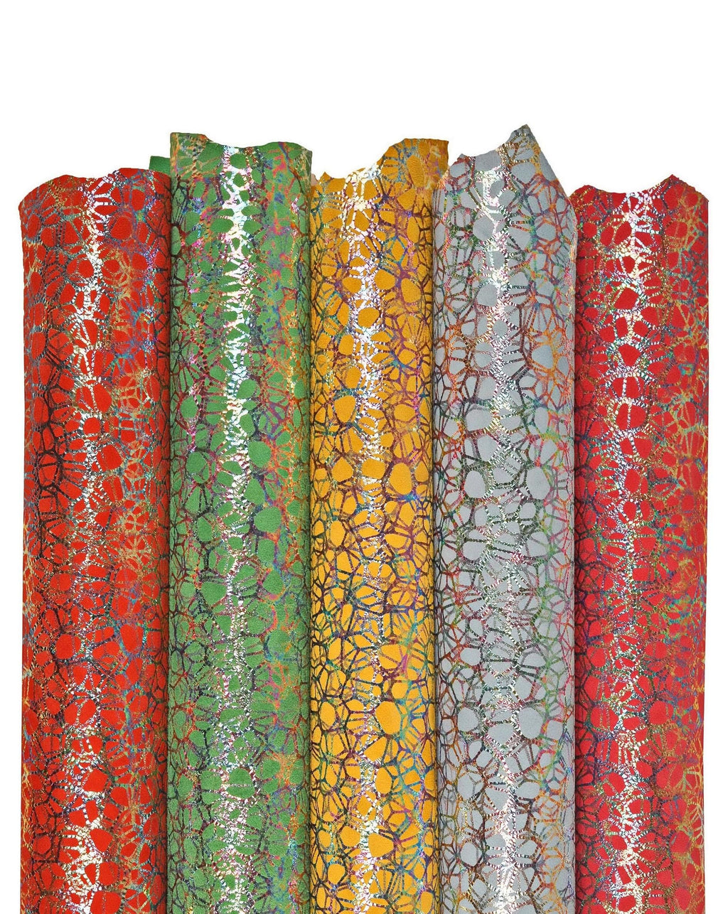 IRIDESCENT metallic leather skin, colorful suede goatskin, bright and soft skin B15908-MT(ST) La Garzarara