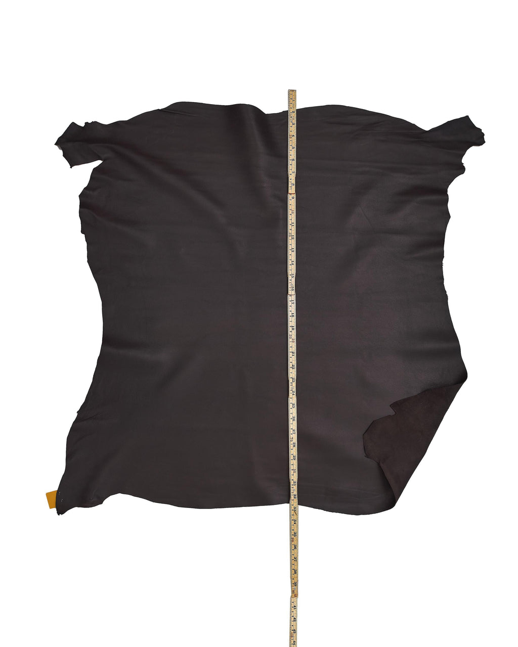 Dark brown NAPPA leather skin for garments, super soft lambskin, smooth sheepskin 0.7 - 0.9 mm B17592-TU La Garzarara