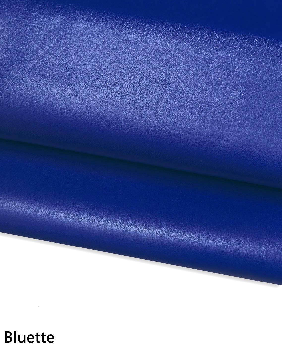 Fuchsia, bluette, green, dark red, smooth leather skin, soft NAPPA sheepskin ideal for crafting B17278-TU La Garzarara