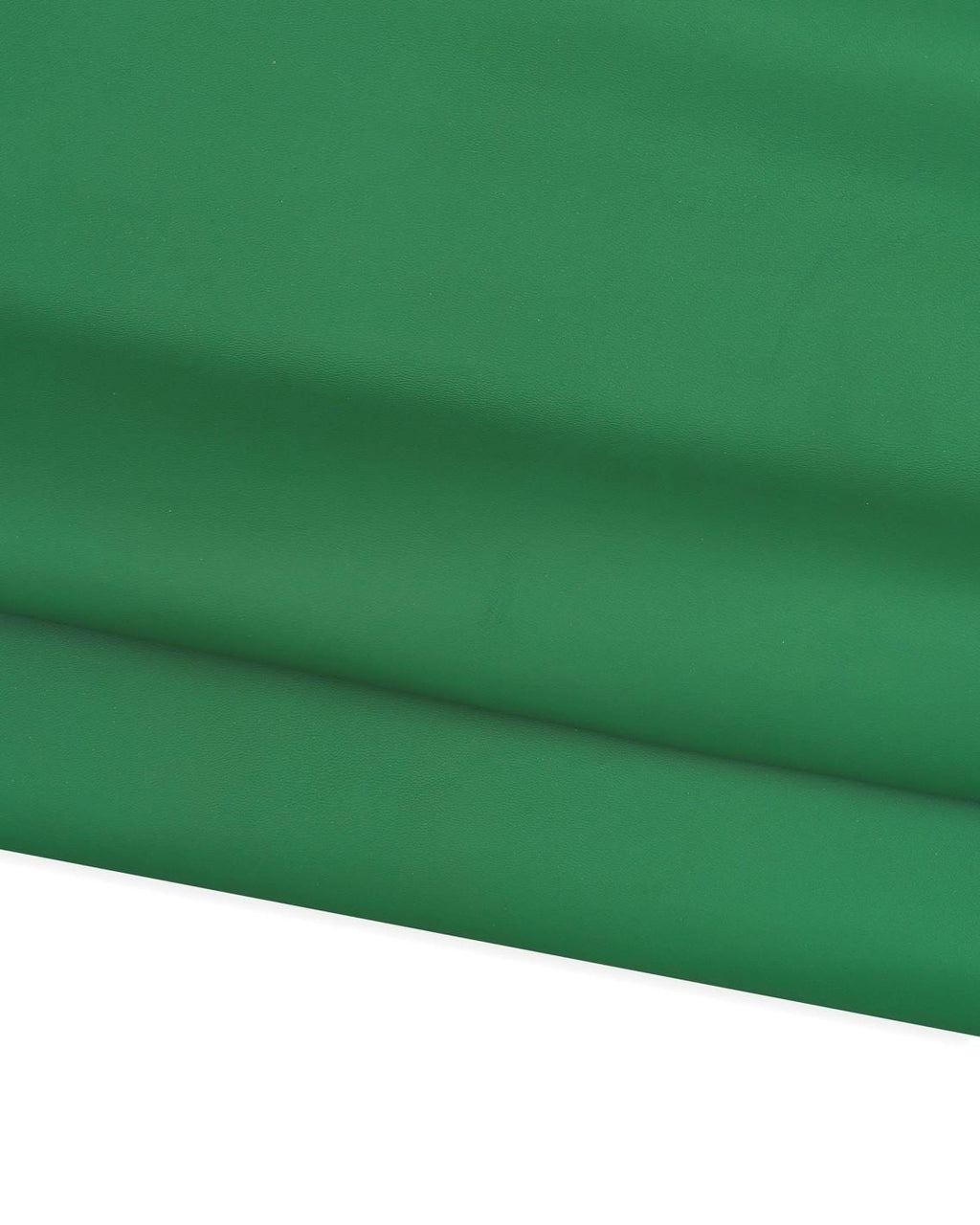 Green leather hide smooth finish, polka dot printed skin white spots, emerald fashion leather hide for bags. Set of 2 skins B17272-MT(st)