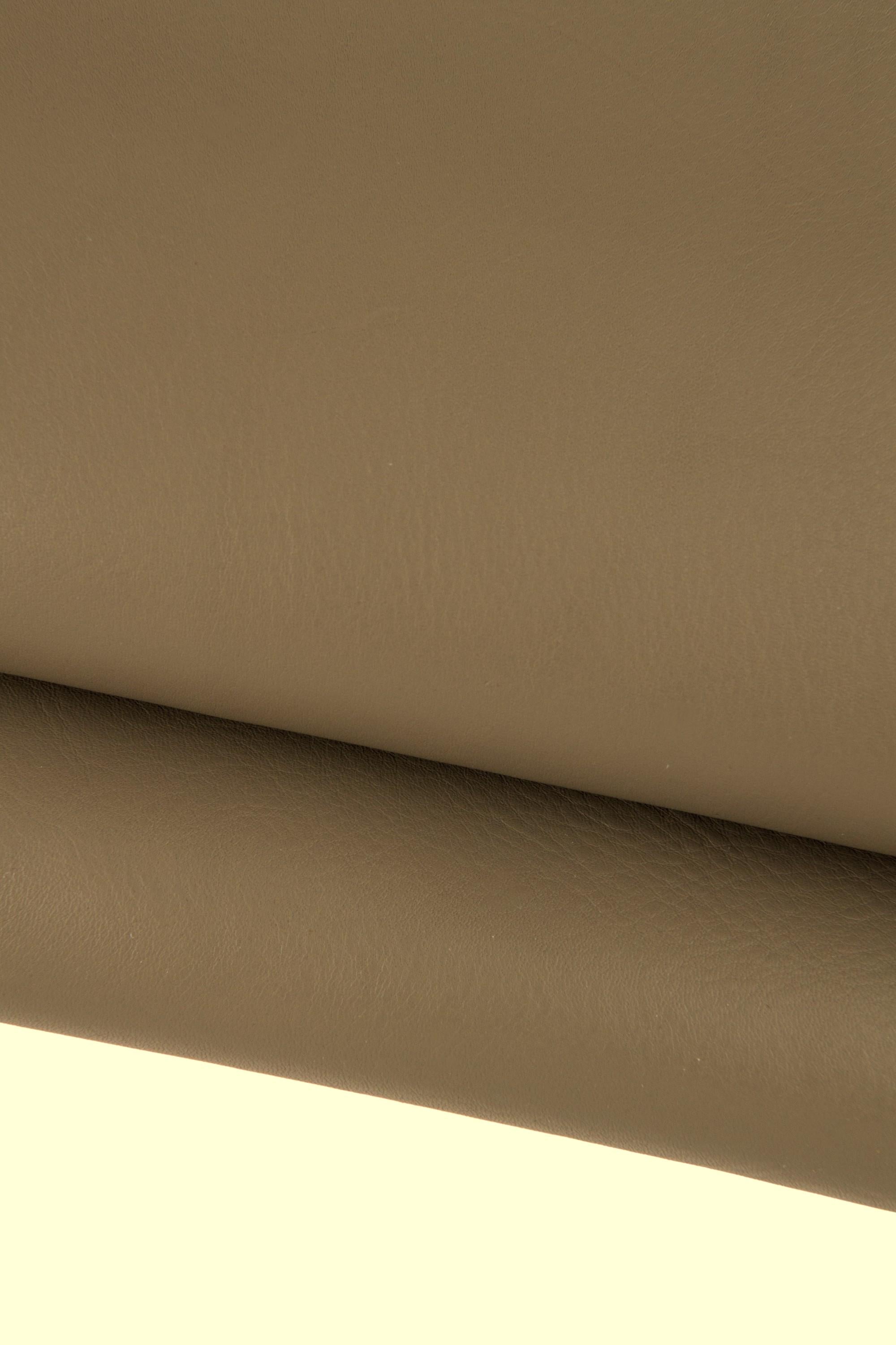 Animal print leather hide beige taupe gold tone, reptile embossed skin luxury neutral full hide set B17518-MT(ST) La Garzarara