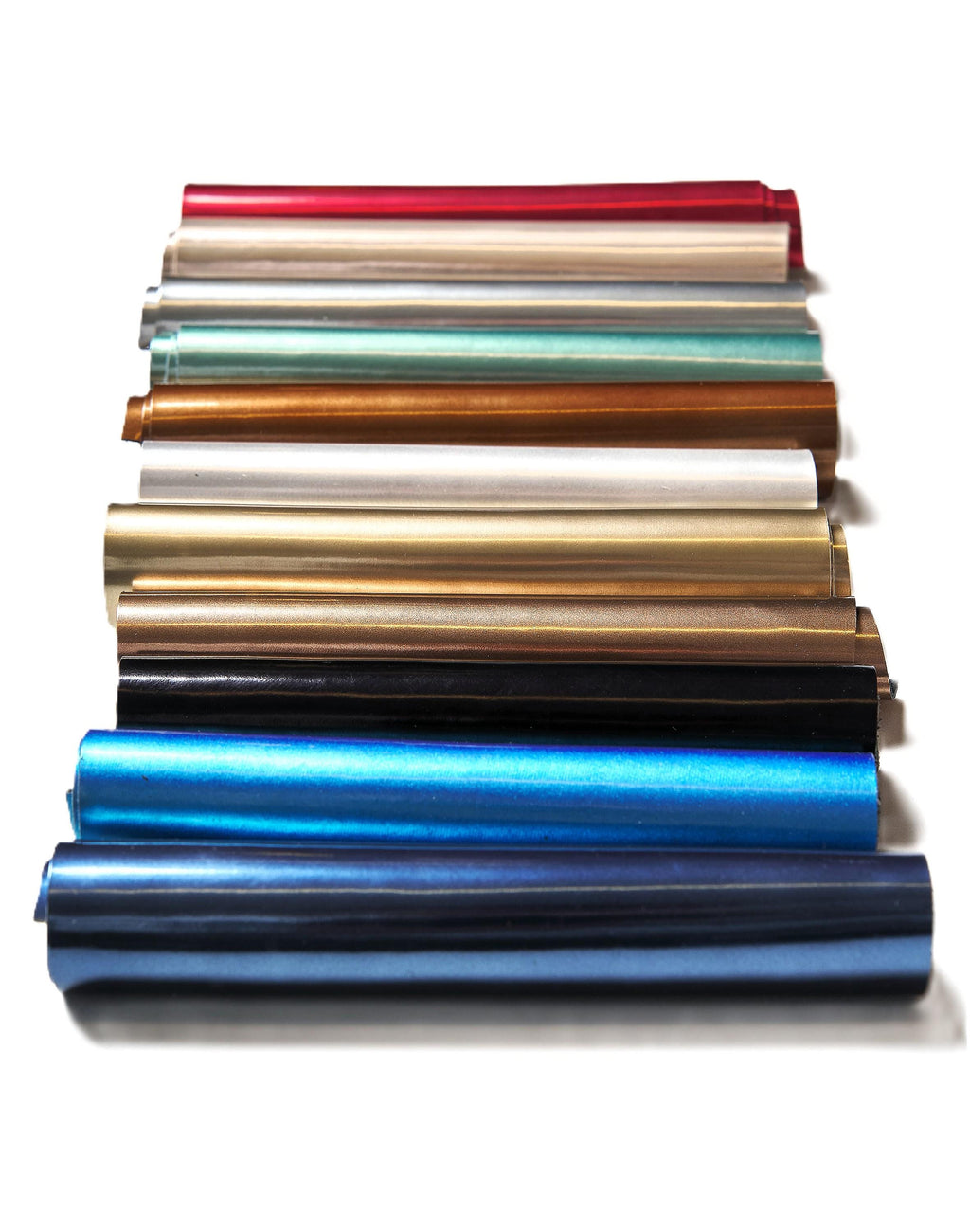 Liquid Patent Leather Scraps, Metallic High Gloss Offcuts, Wet Look Pieces for Jewelry and Fashion Crafts RT301 La Garzarara