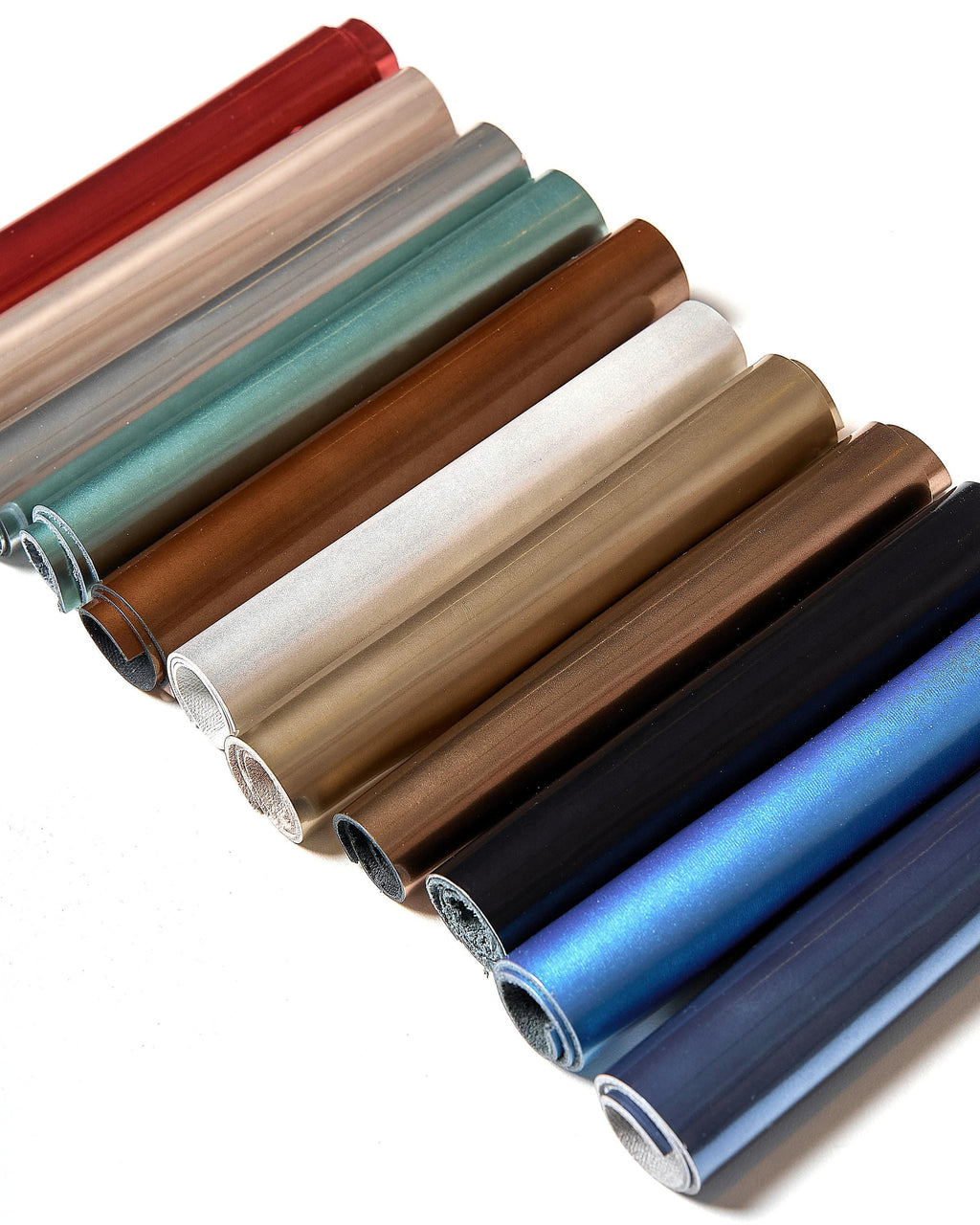 Liquid Patent Leather Scraps, Metallic High Gloss Offcuts, Wet Look Pieces for Jewelry and Fashion Crafts RT301 La Garzarara