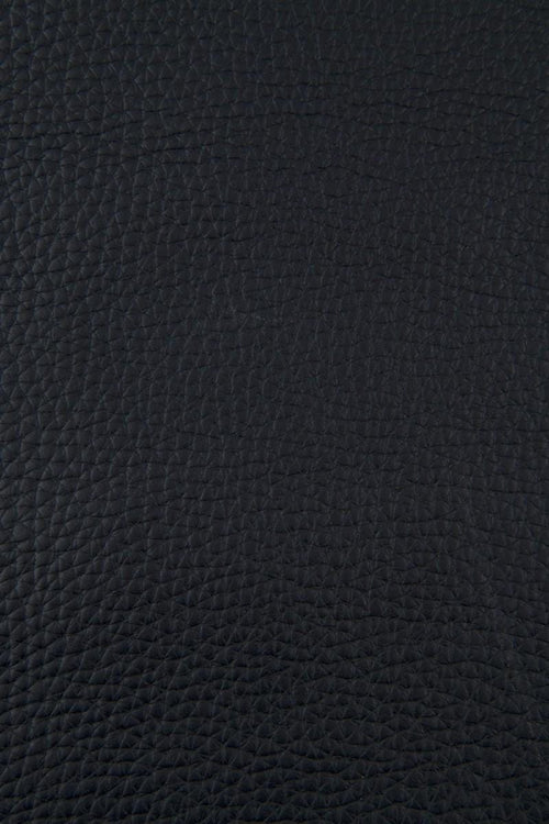 Black large pebble GRAIN printed cowhide, sporty soft embossed leather hide, semi glossy thick calfskin 1.8 - 2.0 mm B17241-TB La Garzarara