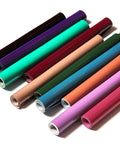 PATENT Leather Scraps in Assorted Colors - 10 random glossy Smooth Solid Tones leather pieces 10x8" / 20x25 cm RT307 La Garzarara