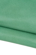 Sage green lizard embossed leather hide, mint goat skin fine reptile print glossy soft 0.8 mm B17642-ST La Garzarara