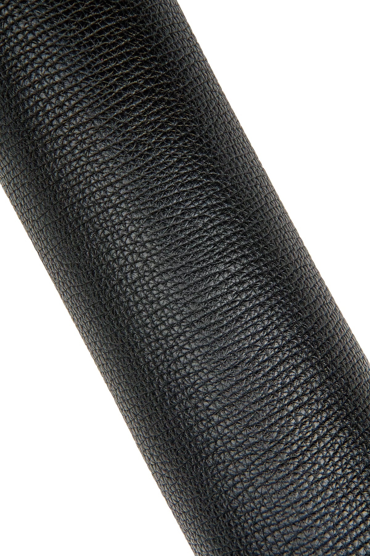 Black Leather for handbags, Coarse Grain SAFFIANO - like Leather hide, Grainy textured skin B17631-TB La Garzarara