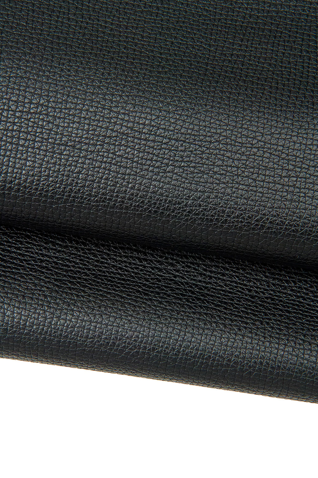 Black Leather for handbags, Coarse Grain SAFFIANO - like Leather hide, Grainy textured skin B17631-TB La Garzarara