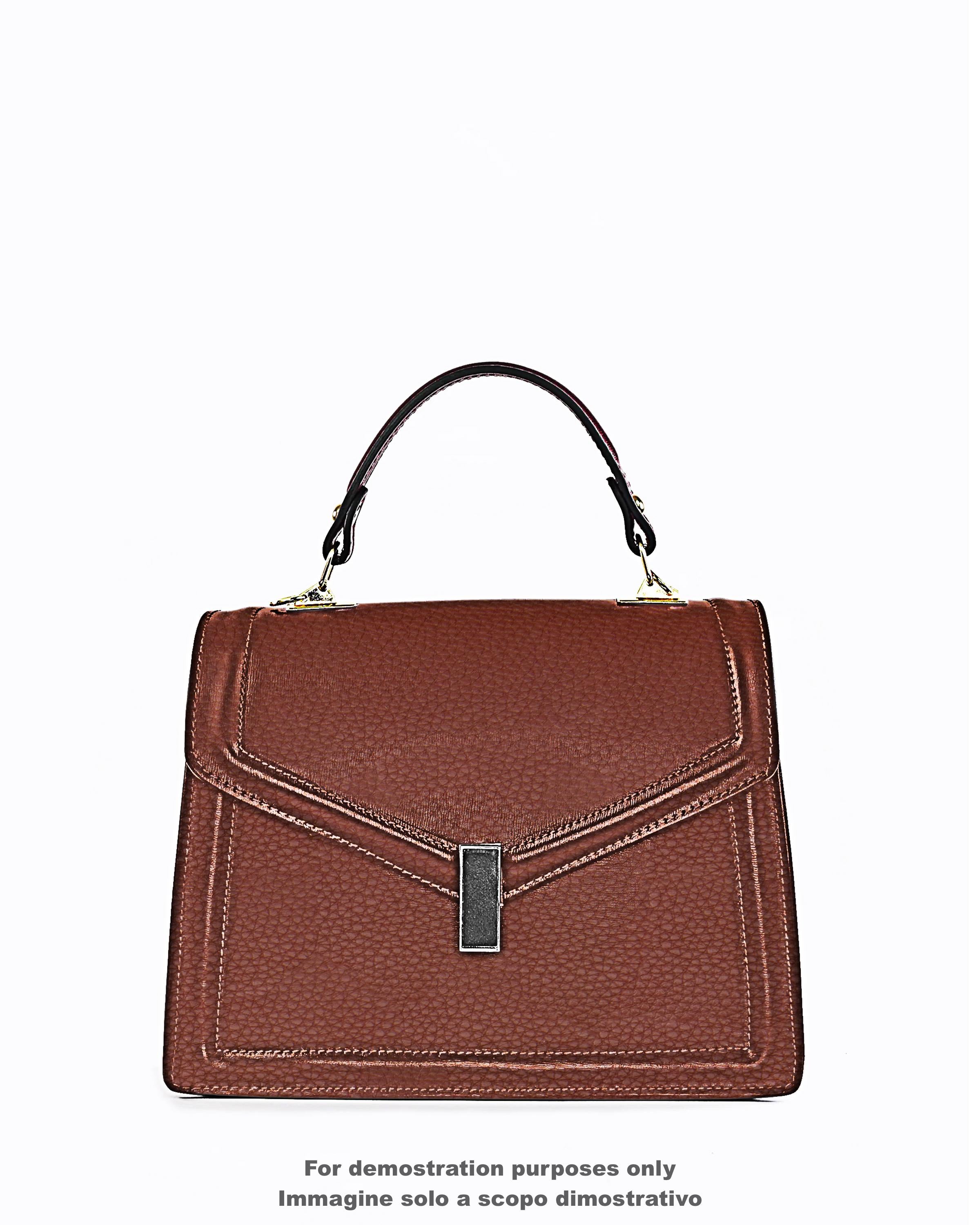 Warm brown calf leather SKIN with fine grain, red brick soft semi glossy cowhide HIDE 1.5–1.7 mm for handcrafted goods, B17628-TU Garzarara