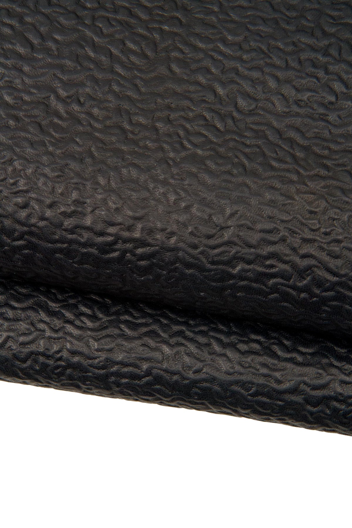 Navy Blue Leather Set Embossed Suede Premium Leather Hides Designer Skins, leather set of 3 B17528-MT(st) La Garzarara