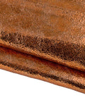 Vintage Crackle bronze vintage Leather Hide, Distressed Metallic Leather, Antique Laminated Leather for Bags, B17374-MT La Garzarara