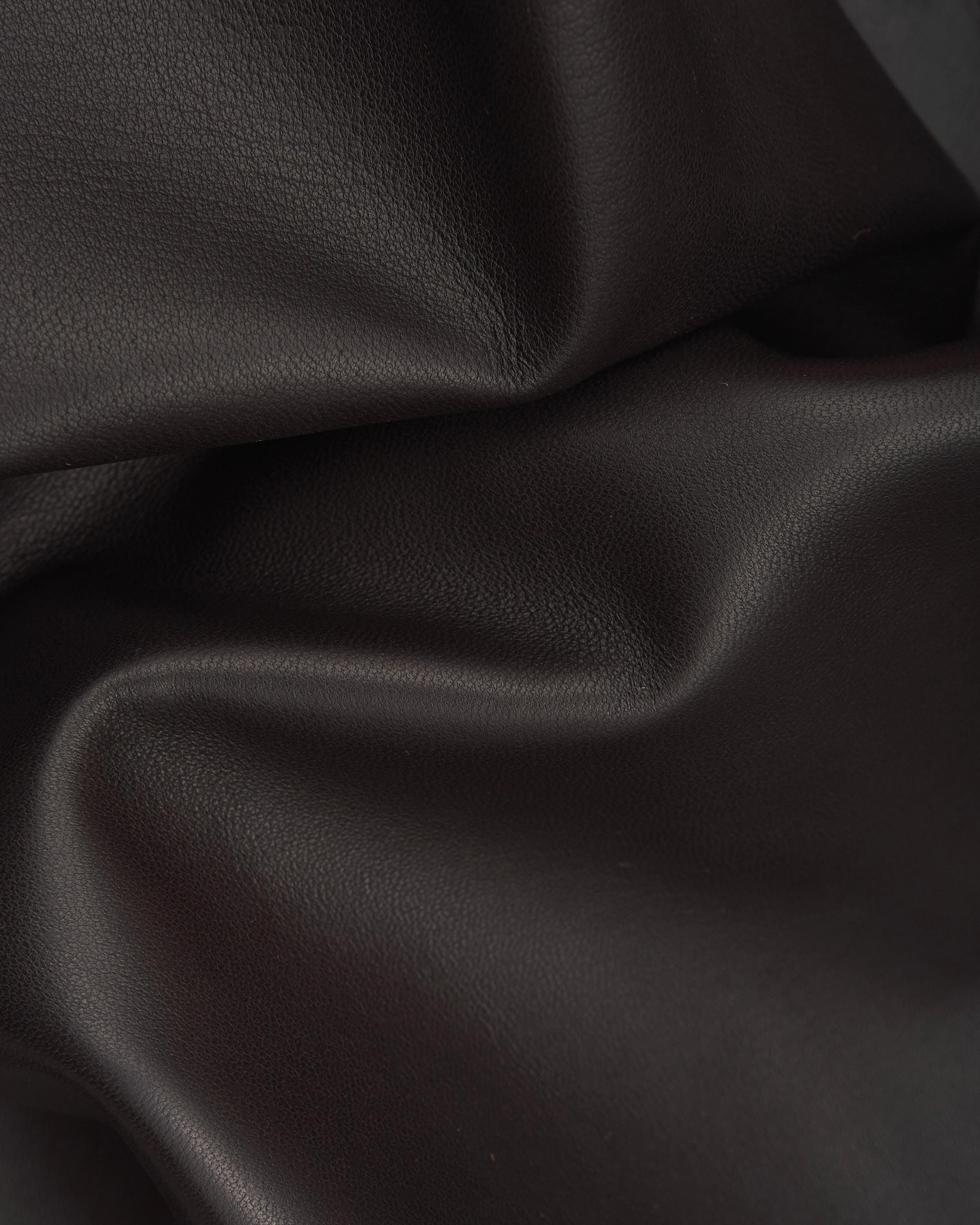 Soft lambskin leather for clothing Orange, tan, brown sheepskin NAPPA, smooth hide for GARMENTS and craftings B17601-TU La Garzarara