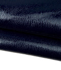 Blue CRACKLED printed leather hide, glossy embossed PATENT cowhide, calfskin 1.0-1.2 mm medium softness B17933-ST La Garzarara