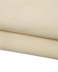 Light beige suede leather hide, TOP quality NUBUCK cowhide, soft calfskin for diy projects B17850-TU La Garzarara