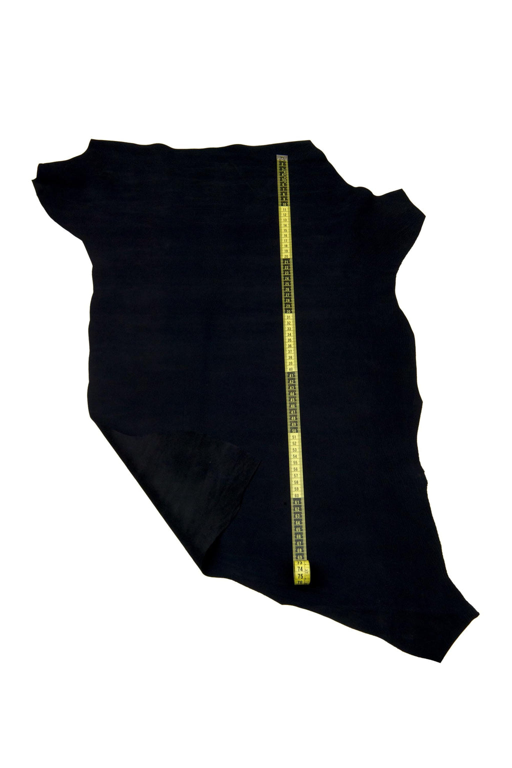 NUBUCK leather hide, black velvety calfskin, soft GRAIN matt cowhide for crafting B17847-TU La Garzarara