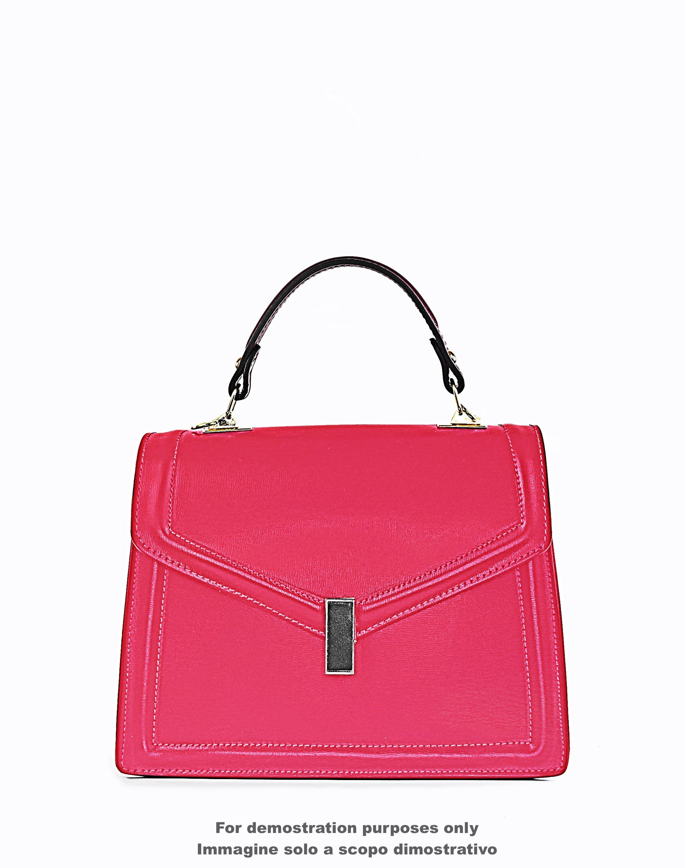 Semi Firm red pebbled leather SKIN , Tick grained cowhide leather for bags and accessories