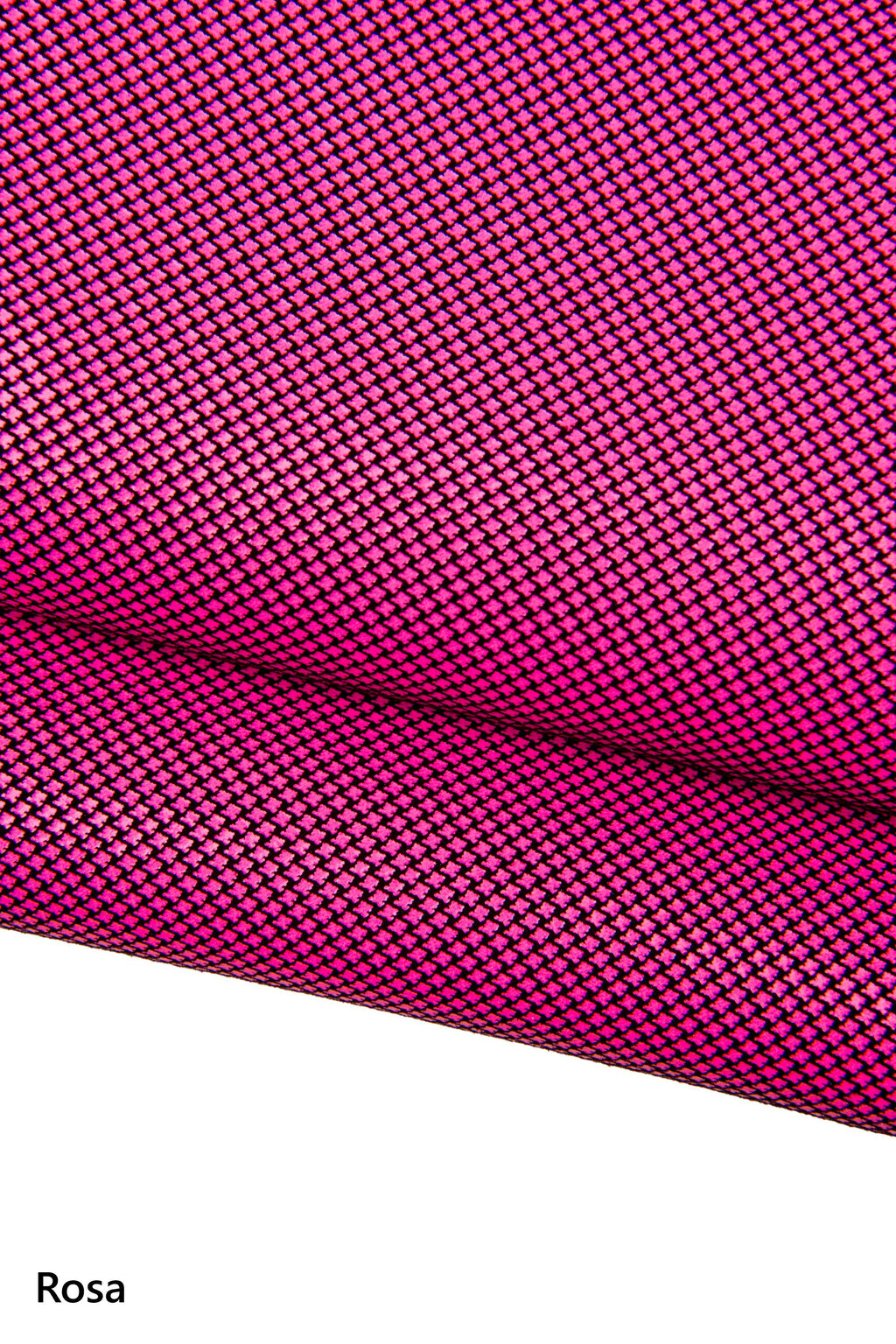 Pink / yellow leather skins, fluo/neon PIES de POULE printed goatskin, soft hides for hobbyists B17859-ST La Garzarara