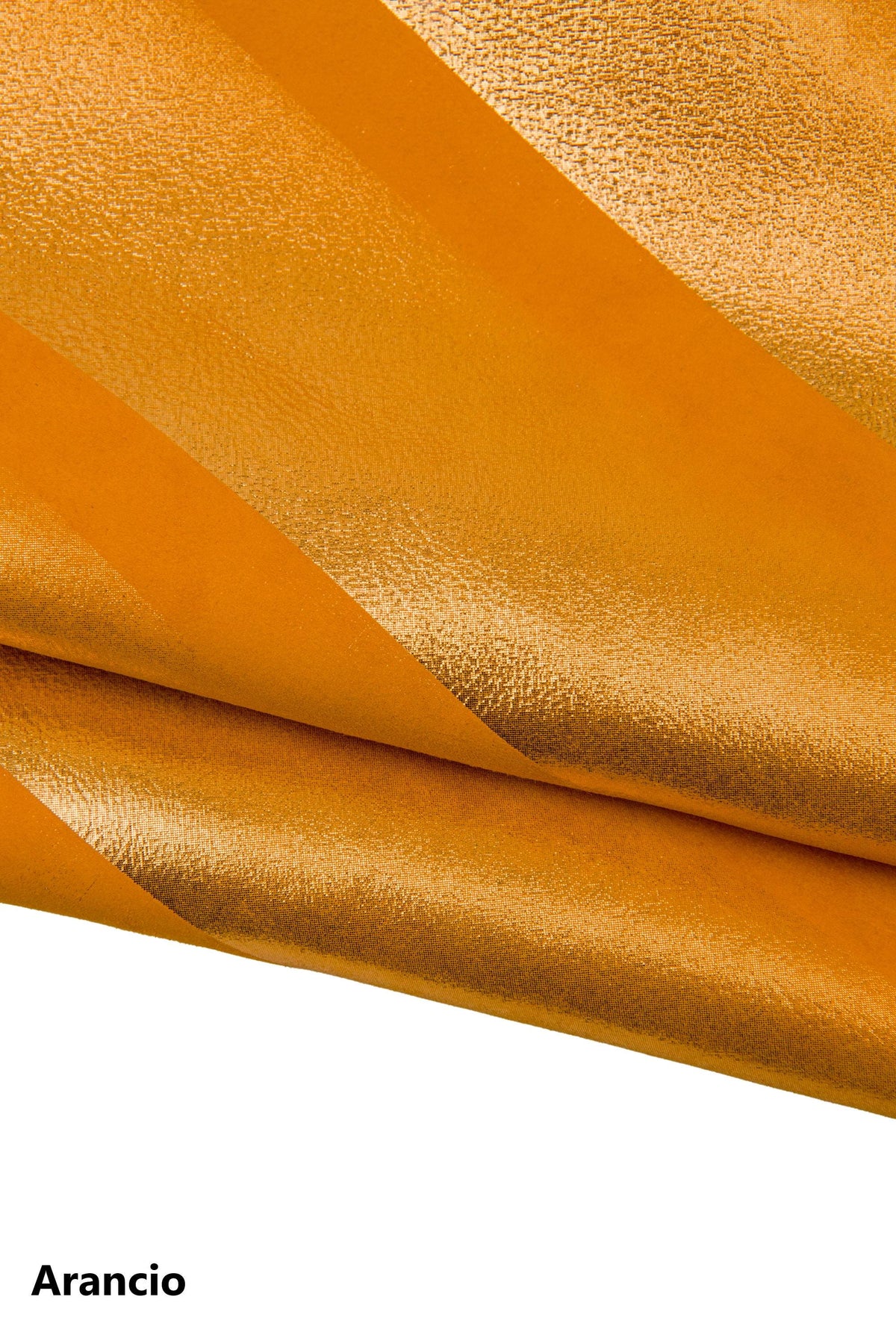 Satin Metallic Goat Leather Hide, Soft Shimmer Leather Skin, colorful printed Leather for Bags and Leathercraft, B17687-MT(st) La Garzarara
