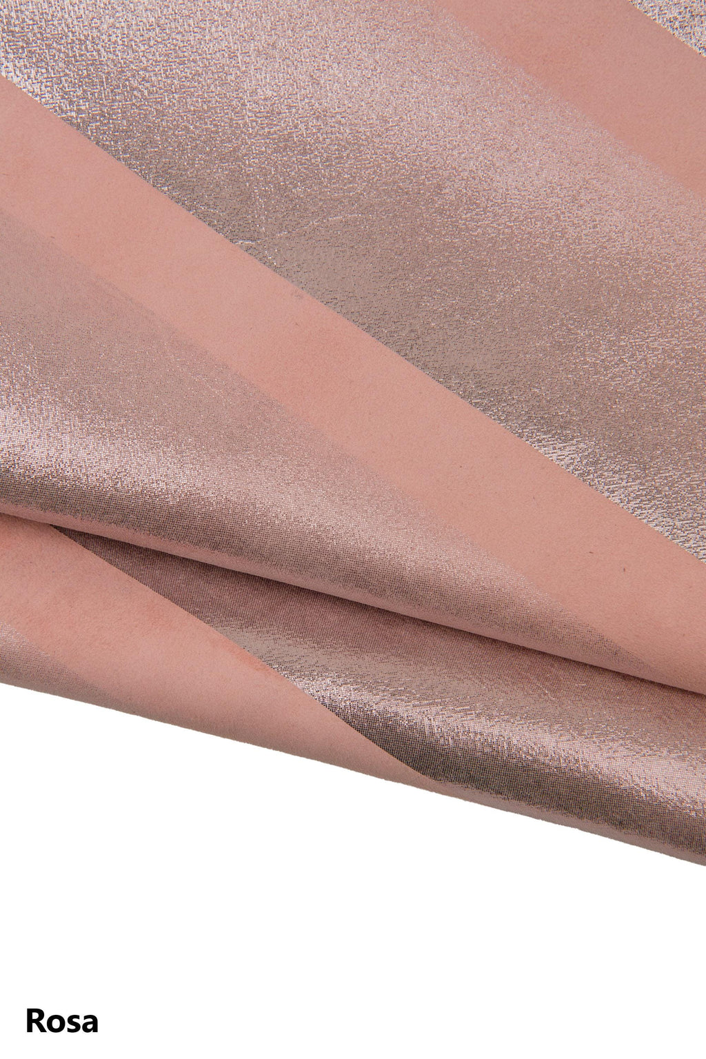 Satin Metallic Goat Leather Hide, Soft Shimmer Leather Skin, colorful printed Leather for Bags and Leathercraft, B17687-MT(st) La Garzarara