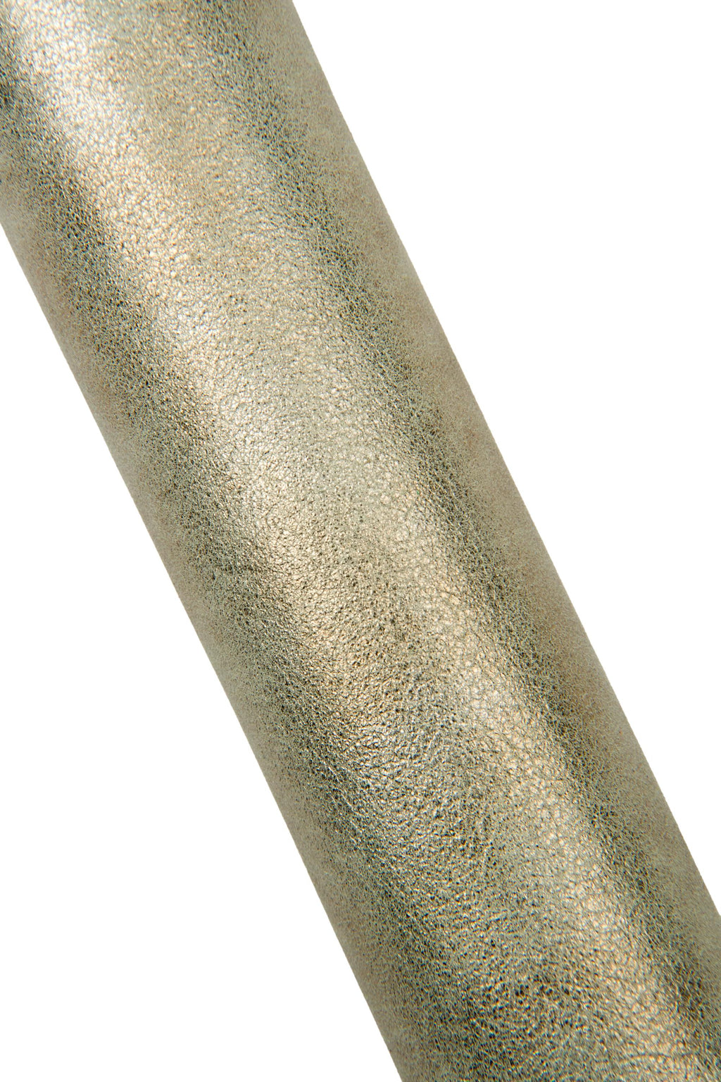 Steelmetal - bronze METALLIC leather - greenish suede base - BRIGHT sparkle soft goatskin hide B17916-MT La Garzarara
