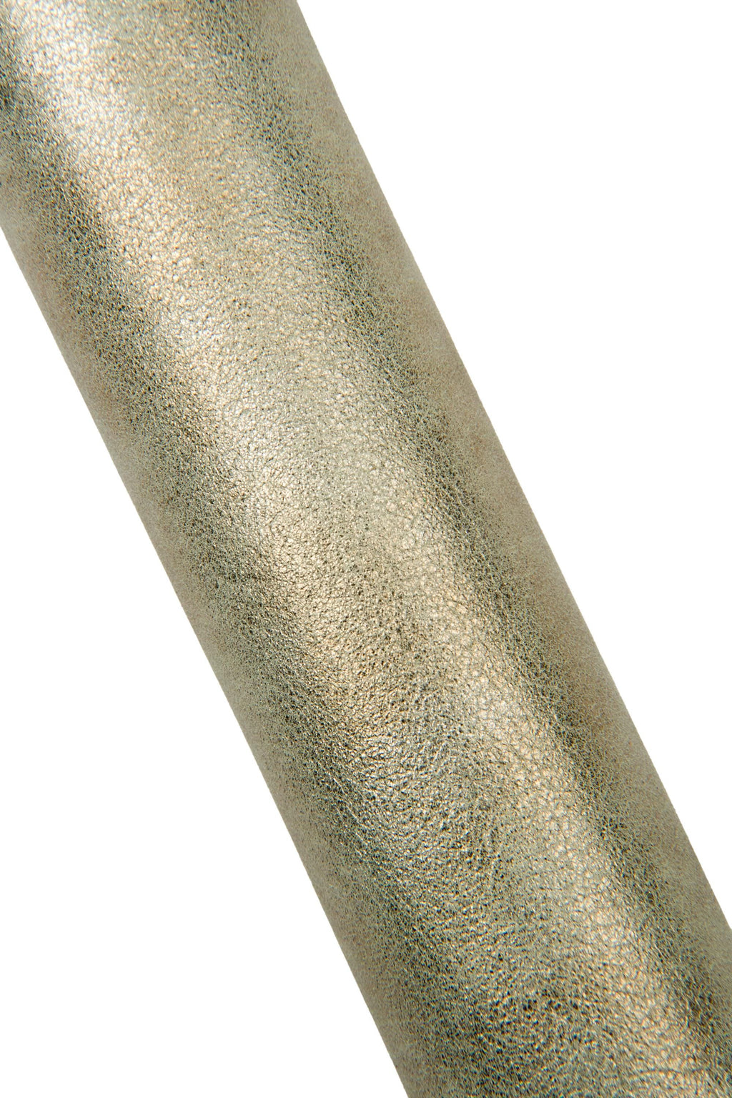 Steelmetal - bronze METALLIC leather - greenish suede base - BRIGHT sparkle soft goatskin hide B17916-MT La Garzarara