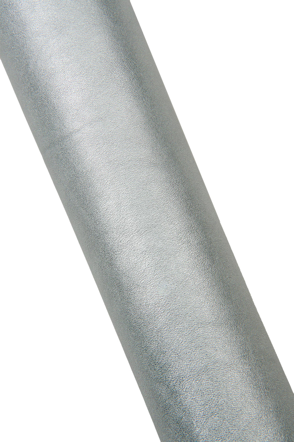 Silver Leather skin, metallic Nappa Leather, Soft foiled Leather for Bags & Leathercraft,B17842-MT La Garzarara