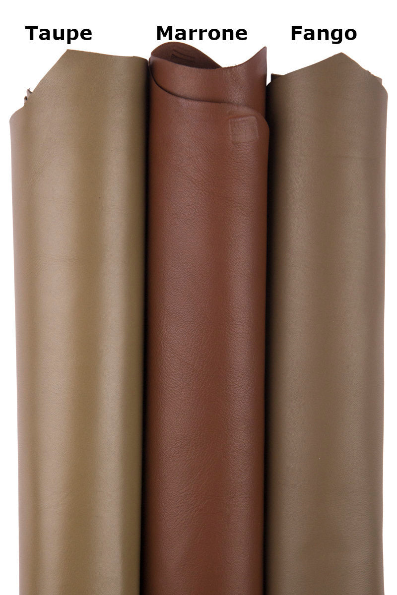 Soft lambskin nappa leather skin hide taupe beige light brown, extra supple sheep leather for garments accessories B14790-TU La Garzarara