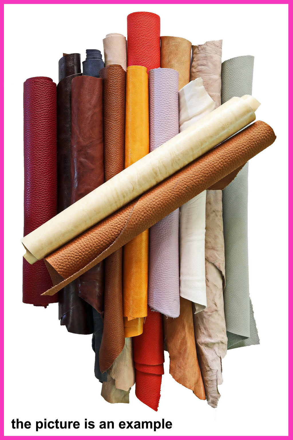 DISTRESSED leather scraps pieces, Vintage Leather Remnants, Mixed Craft Pieces for small projects, random Aged offcuts