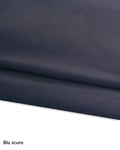Dark navy soft lambskin leather, Blue NAPPA lamb, smooth supple lamb, sheepskin hide for GARMENTS, 0.7 - 0.8 mm B17599-TU La Garzarara