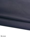 Dark navy soft lambskin leather, Blue NAPPA lamb, smooth supple lamb, sheepskin hide for GARMENTS, 0.7 - 0.8 mm B17599-TU La Garzarara