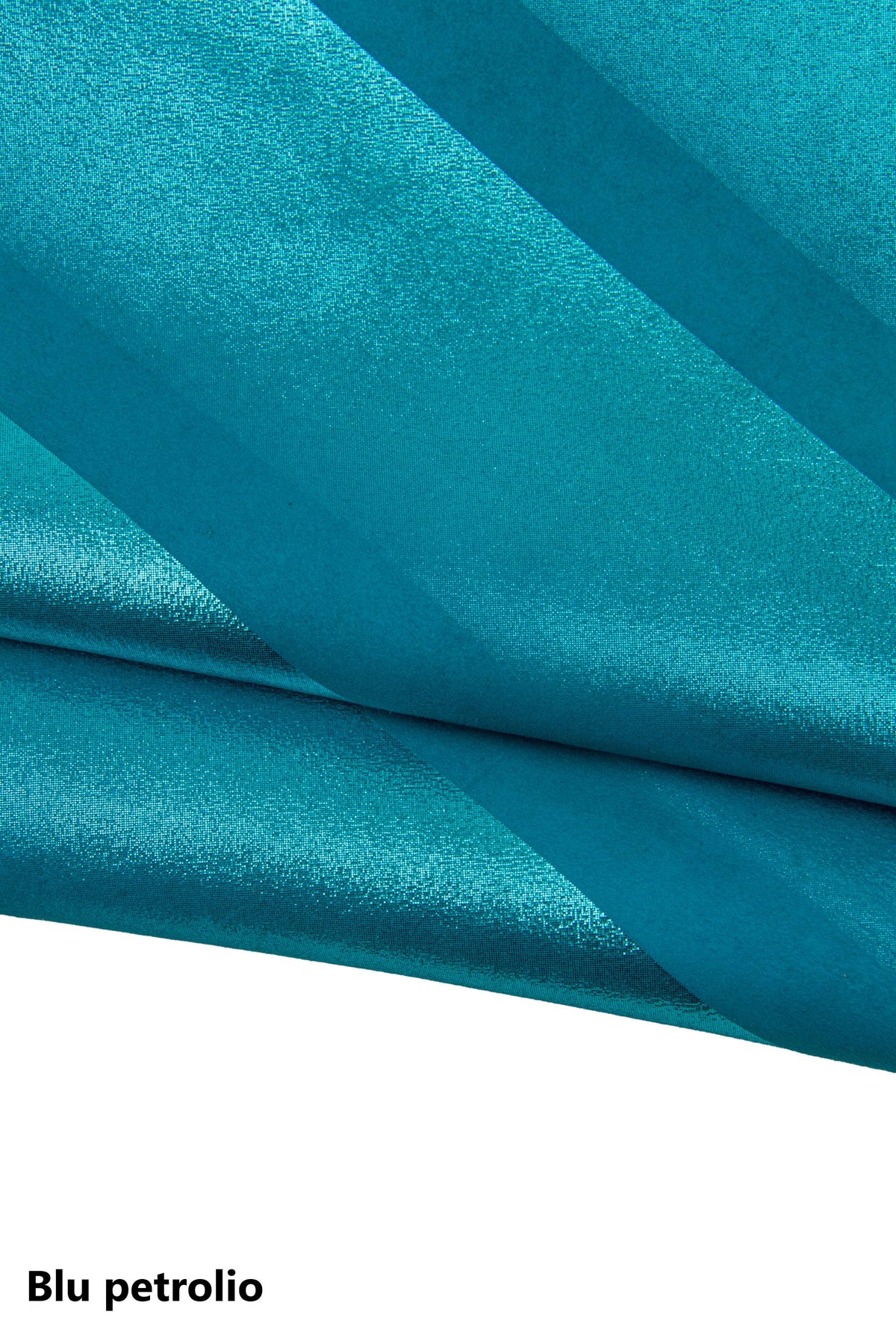 Satin Metallic Goat Leather Hide, Soft Shimmer Leather Skin, colorful printed Leather for Bags and Leathercraft, B17687-MT(st) La Garzarara