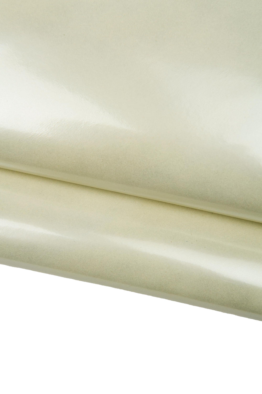 Glossy BRUSH OFF cowhide leather hide beige grey shade, smooth 1.2-1.4 mm semi stiff leather for bagsB17939-TU La Garzarara