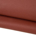 Warm brown calf leather SKIN with fine grain, red brick soft semi glossy cowhide HIDE 1.5–1.7 mm for handcrafted goods, B17628-TU Garzarara