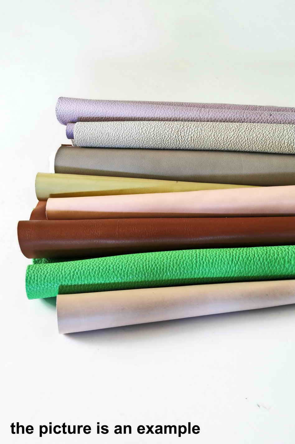 Mixed Leather Craft Sheets, 8x10 Genuine Leather Cuts, Assorted Colors, Grains and Finishes DIY La Garzarara
