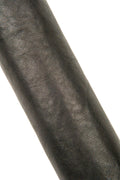 Black SPORTY leather skin, glossy soft WASHED lambskin, wrinkled sheepskin nappa for crafters B17629-TB La Garzarara