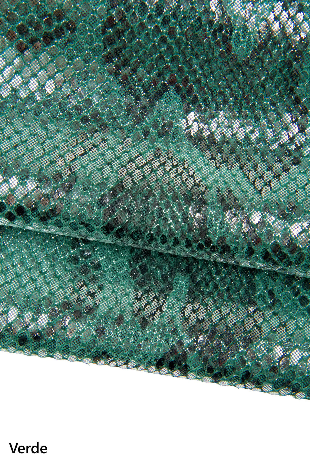 Red, green python cowhides, REPTILE printed METALLIC leather hides, soft calfskins for diy projects B17971-MT(st) La Garzarara